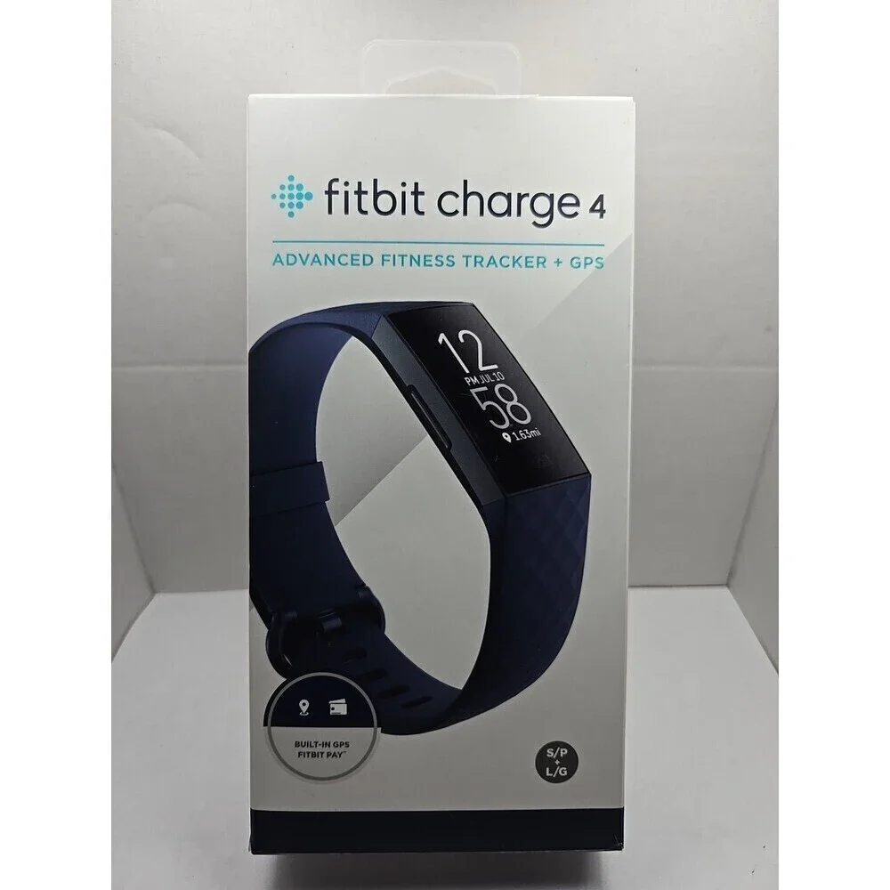 Fitbit Charge 4 FB417 Activity Tracker Heart Rate GPS NFC Smartwatch Fitness